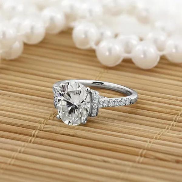 Moissanite Rings